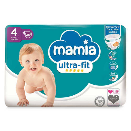 Aldi Mamia Ultra-fit nappy pack